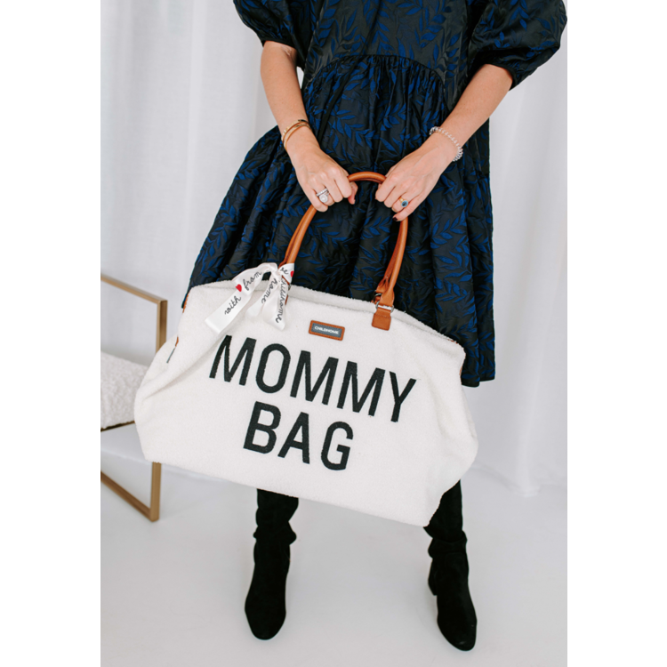 Afbeeldingen van Childhome Mommy Bag Teddy ecru