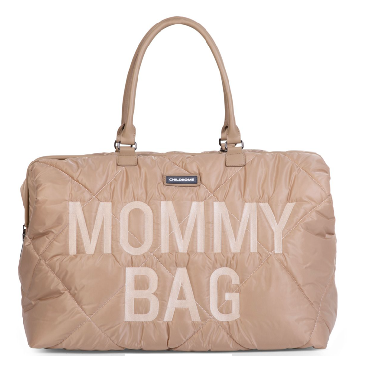 Afbeeldingen van Childhome Mommy Bag gewatteerd beige