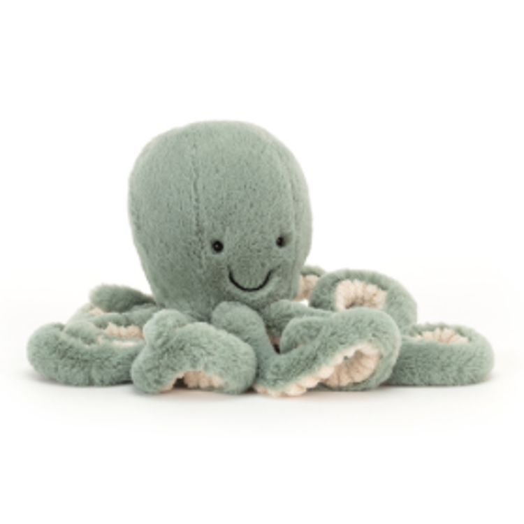 Afbeeldingen van Jellycat Octopus Mint 23 cm