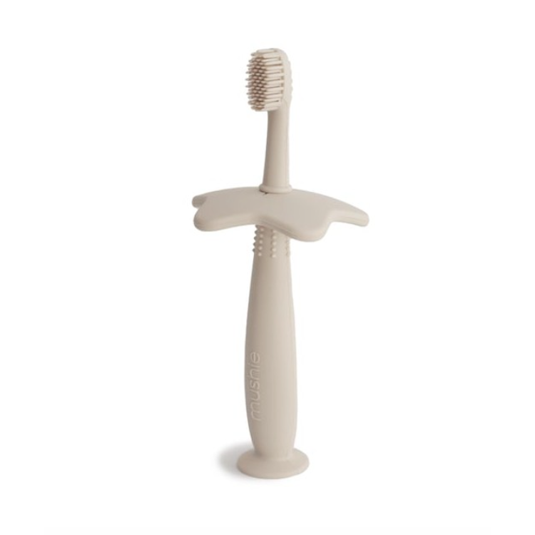 Picture of Mushie Training Toothbrush sand
