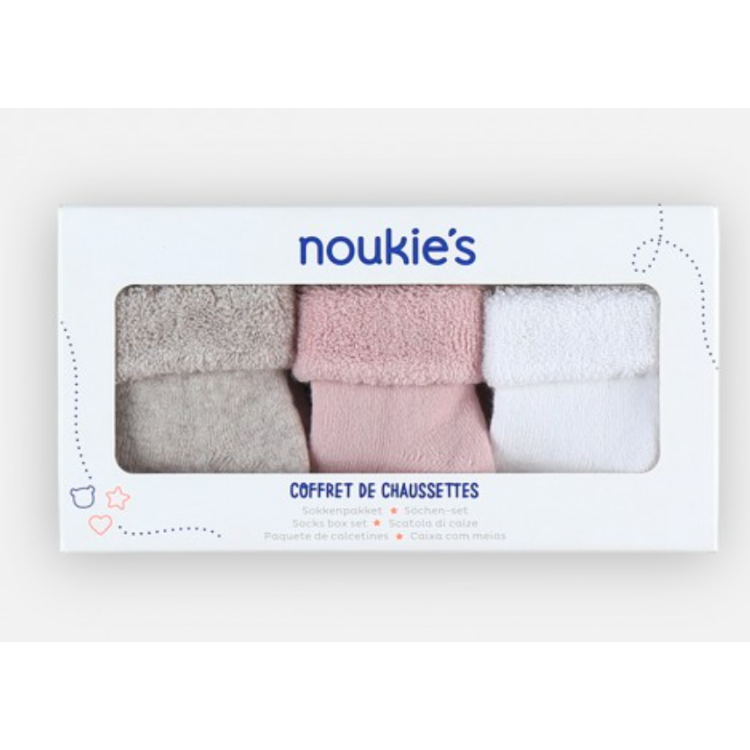 Afbeeldingen van Noukie's Set Sokjes roze