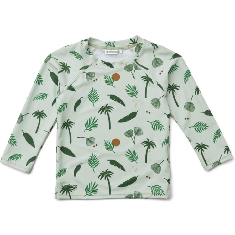 Picture of Liewood UV t -shirt palmtree green