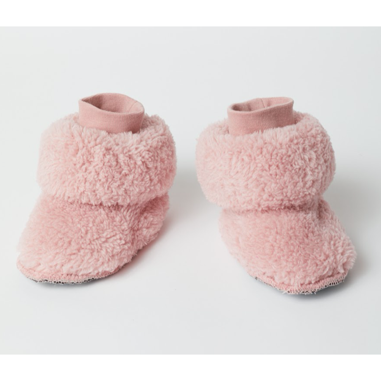 Afbeeldingen van Woody Pantoffels Teddy roze (0-24 maand)
