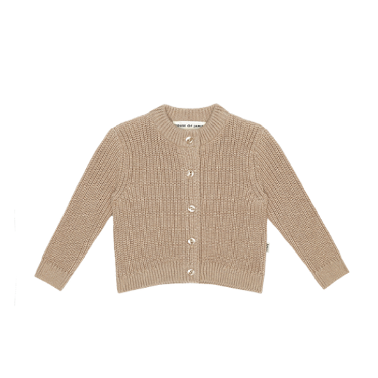 Picture of House of Jamie Gilet Knitted Beige