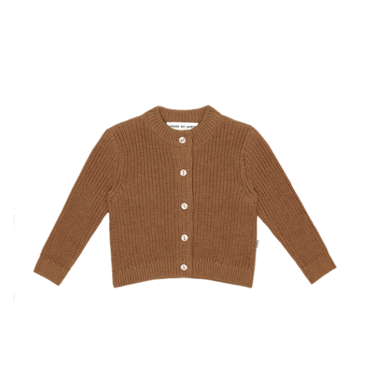 Picture of House of Jamie Gilet Knitted Almond