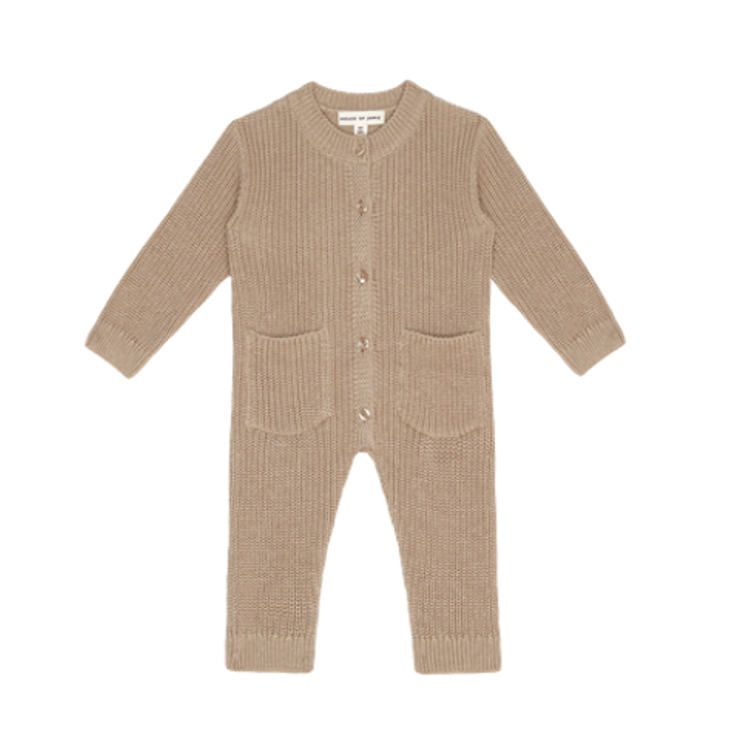 Picture of House of Jamie Onesie Knitted beige