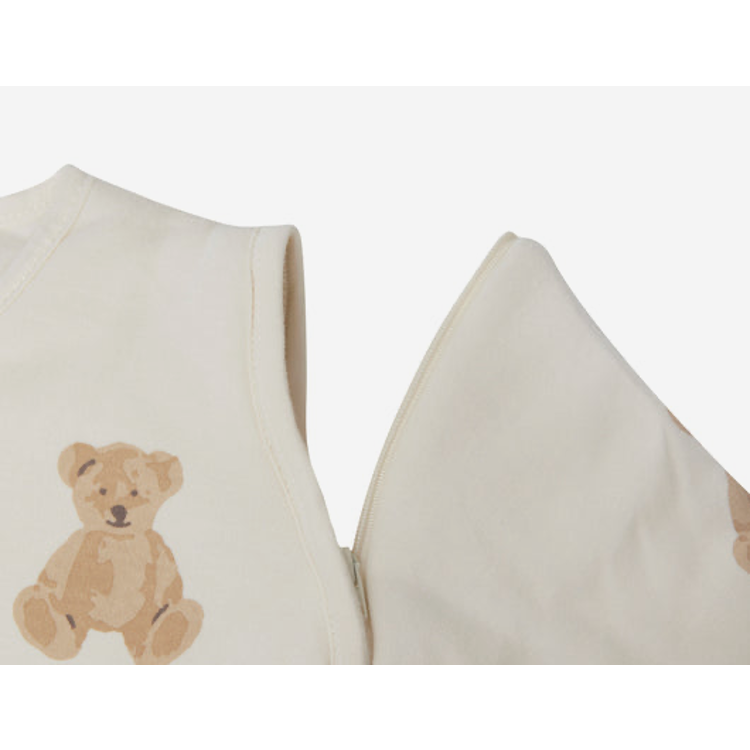 Afbeeldingen van Jollein Slaapzak met afneembare mouwen 70cm Teddy bear