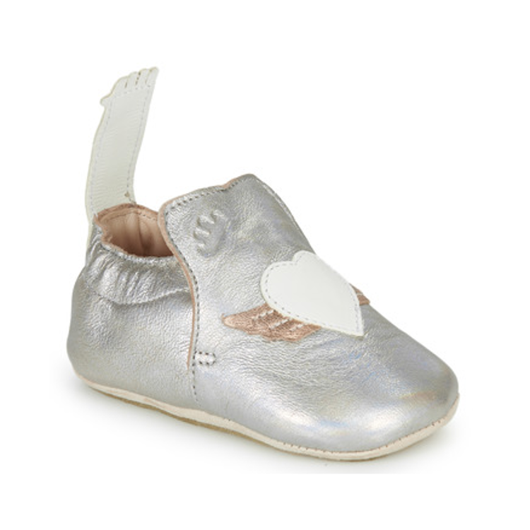 Picture of Easy Peasy Pantoffels met zooltje hearts silver