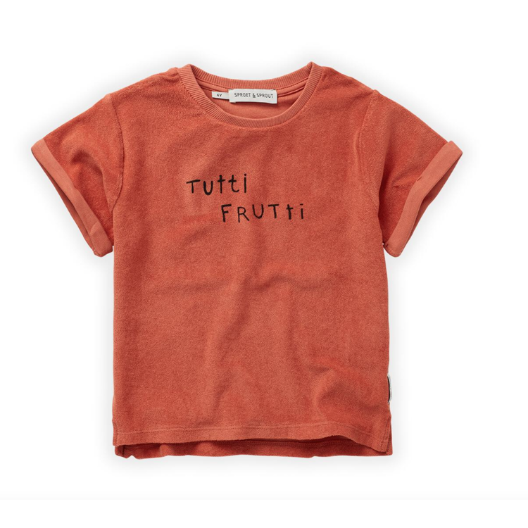 Sproet & Sprout T-shirt badstof terry tutti frutti
