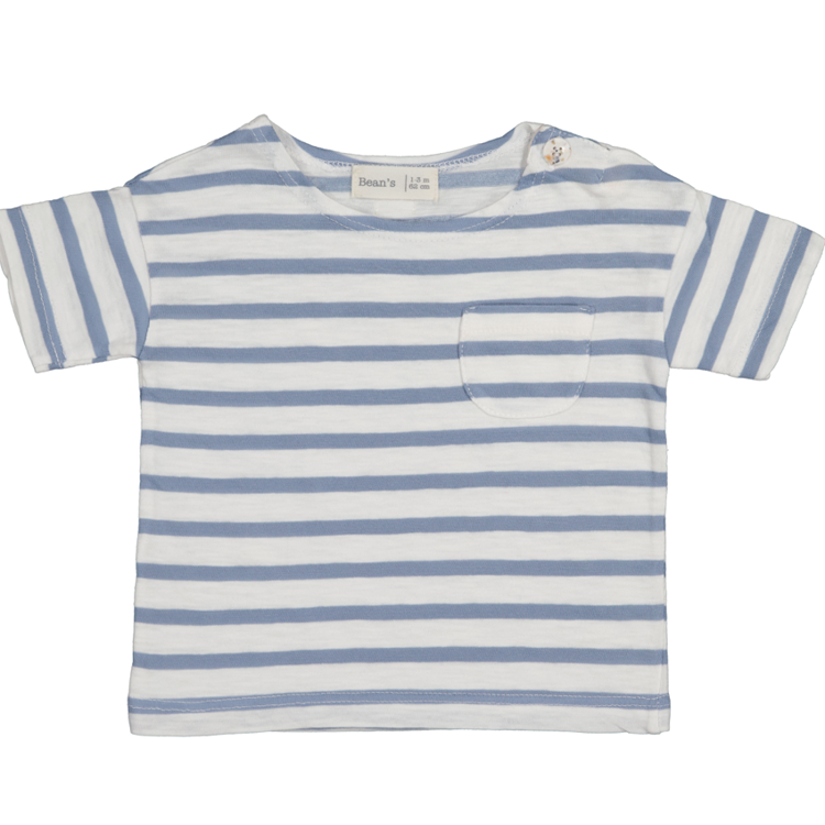 Bean's T-shirt Ocean striped blue