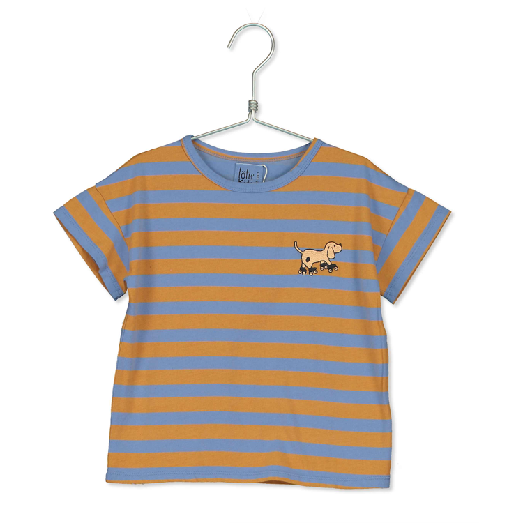 Lötiekids T-shirt stripes blue