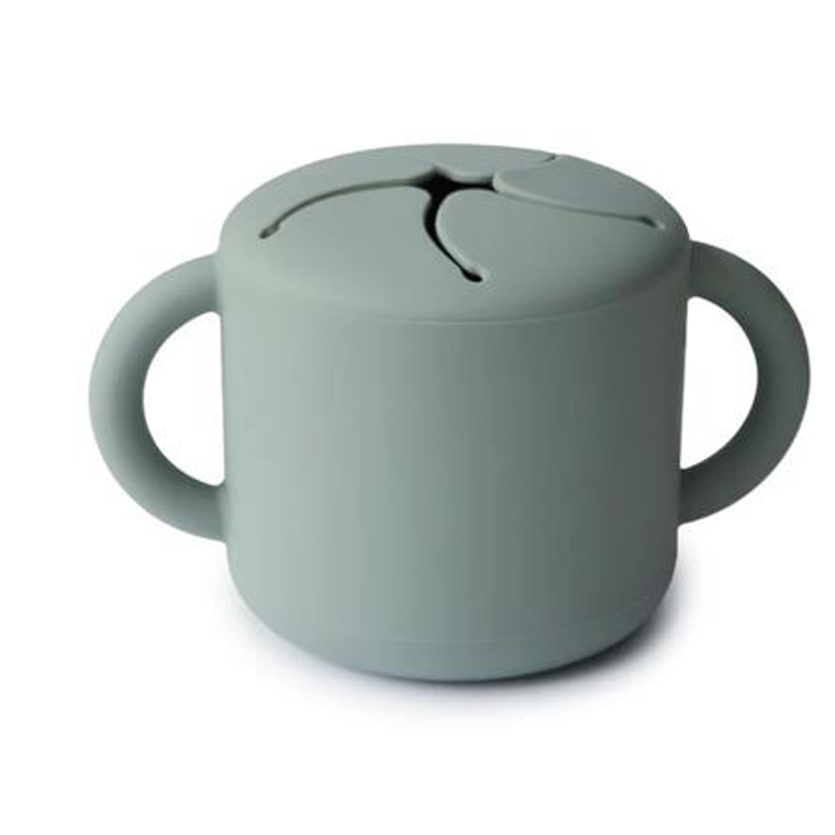 Picture of Mushie Snack Cup Cambridge blue