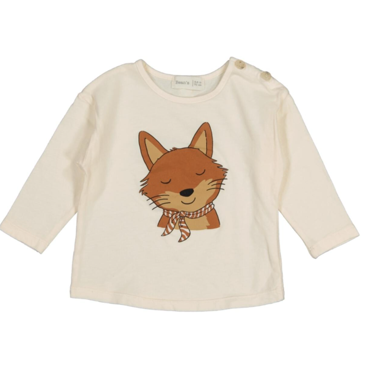 Picture of Bean's T-shirt fox ecru