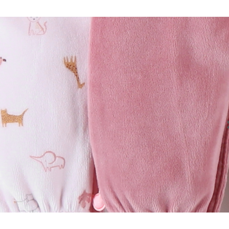 Picture of Noukie's Set Pyjama's velours roze cat