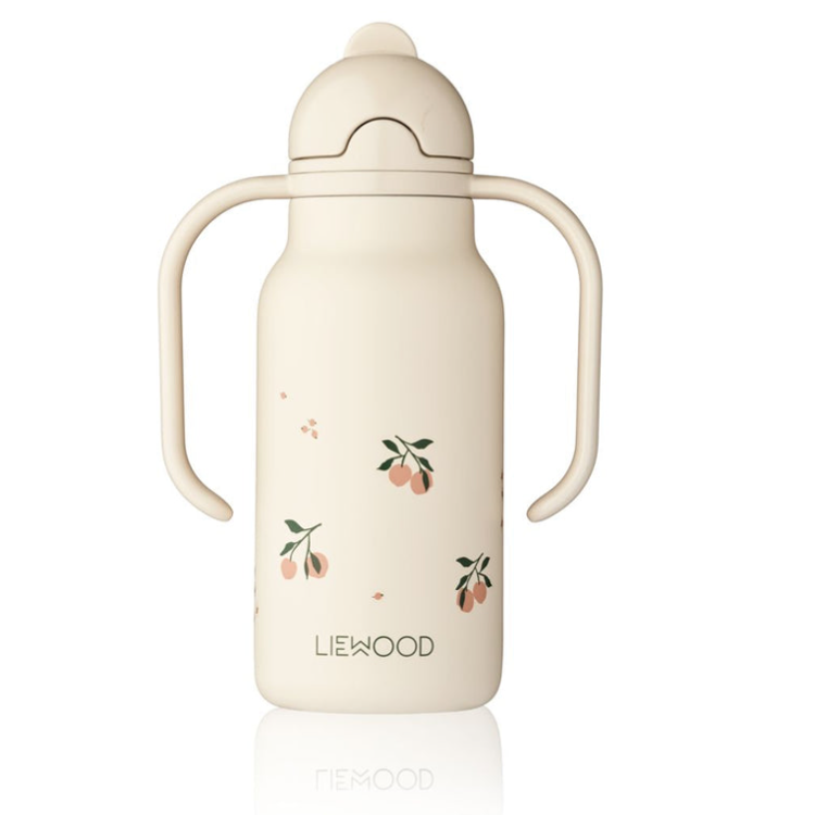 Picture of Liewood Drinkfles rietje 250 ml peach