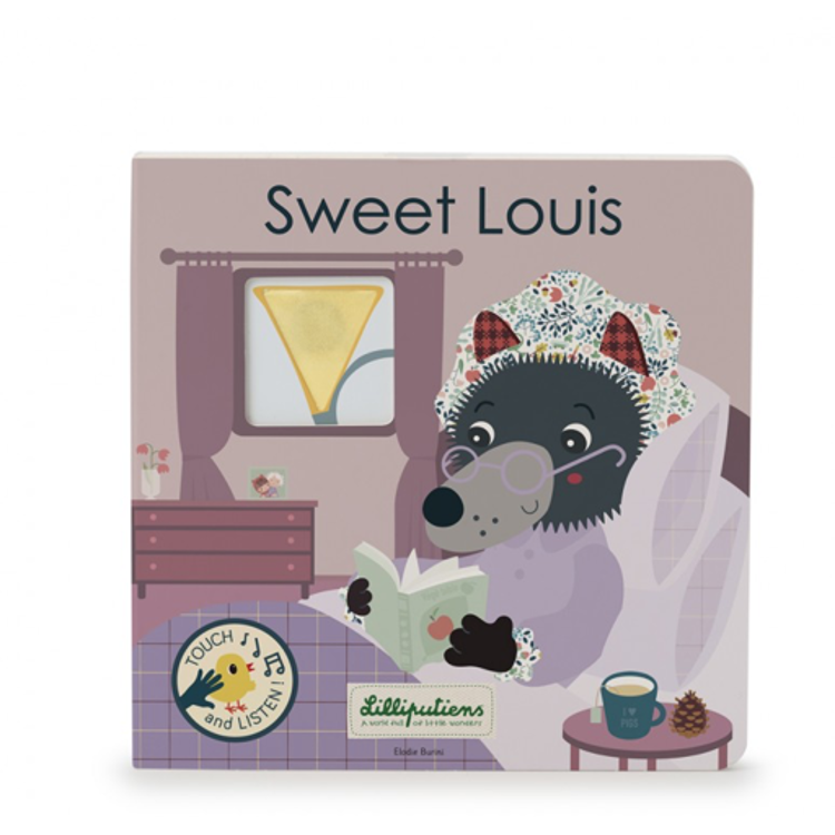 Afbeeldingen van Lilliputiens Voelboek met geluiden Sweet Louis