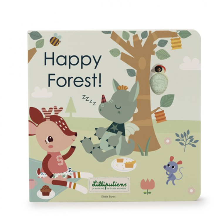 Picture of Lilliputiens Voelboek met geluiden Happy Forest