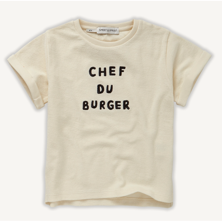Afbeeldingen van Sproet & Sprout T-shirt chef du burger